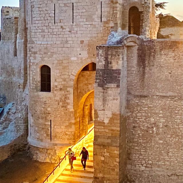 Barbican and Governor's Tower Soir Chateau De Gisors Wml Vittori