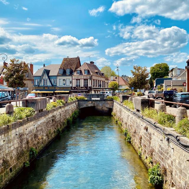 Canal Quai Fosse Aux Tanneurs Gisors 2 Ml Vittori