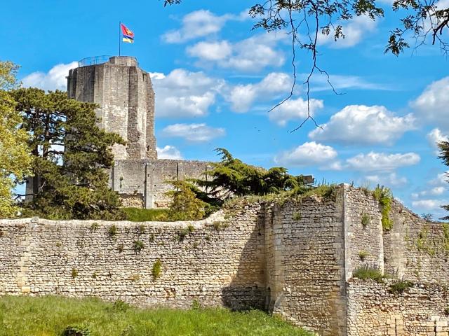 Chateau De Gisors Vue Des Remparts