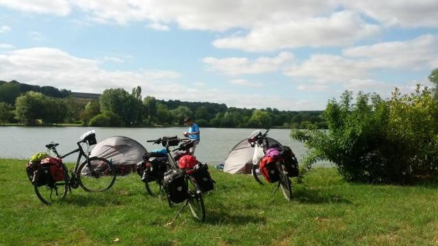 Tentes Et Velos Camping De Laulnaie