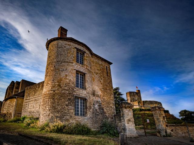 Chateau Fort De Gisors Entree Adt De Leure J.f. Lange