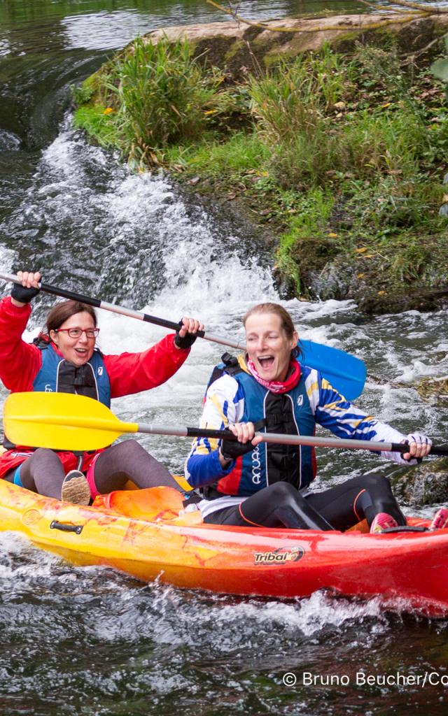 canoeing on the Epte