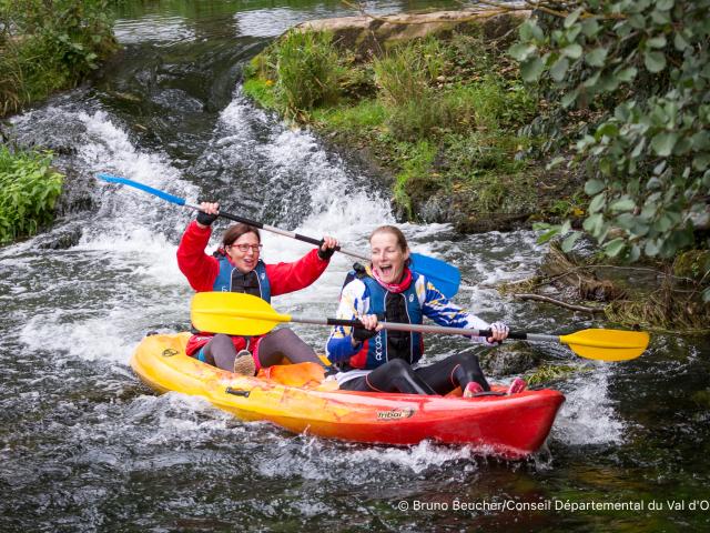 canoeing on the Epte