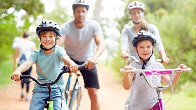 En Famille A Vélo sur la voie verte