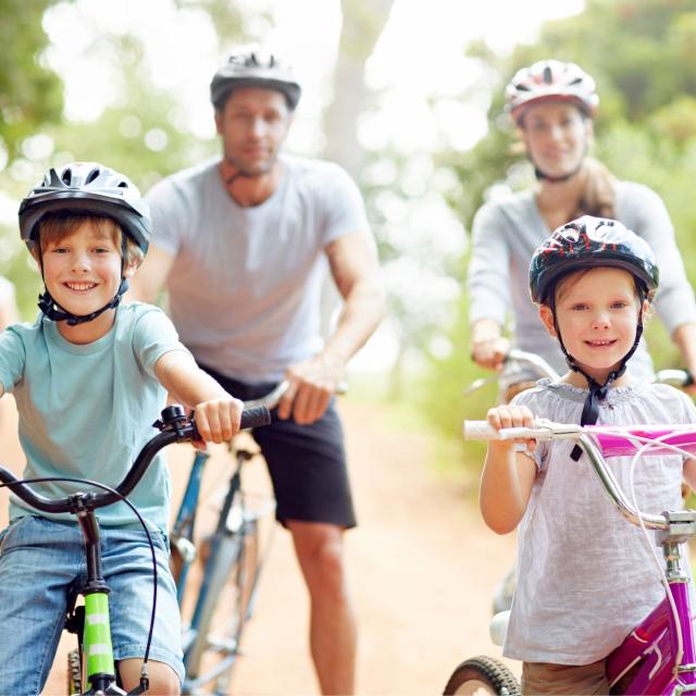 En Famille A Vélo sur la voie verte