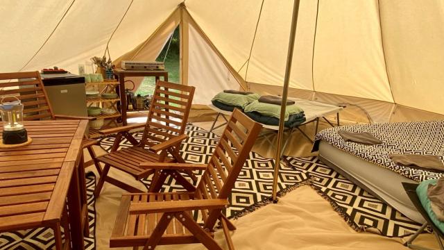 Tente Tipi Escapade Naturelle Interieur 2 Ml Vittori