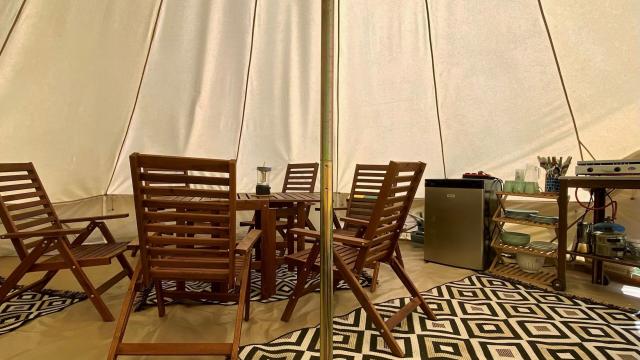 Tente Tipi Escapade Naturelle Interieur Ml Vittori