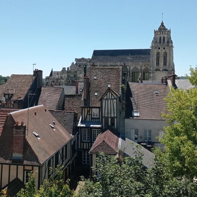 Eglise Vue Du Chateau De Gisors Celine Affagard