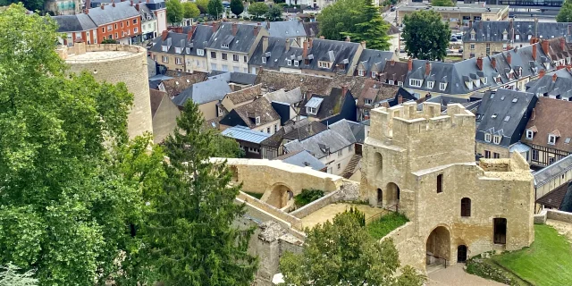 Gisors Vu Du Chateau Ml Vittori