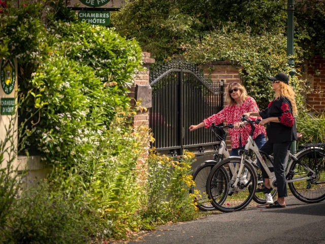 Arrivee A Velo Chambre Dhotes La Levriere Jf Lange Adt De Leure