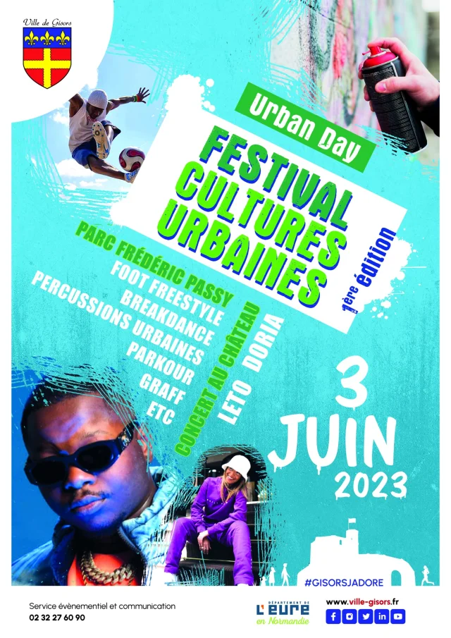 Festival Urban Day Cultures Urbaines Gisors 03 06 23