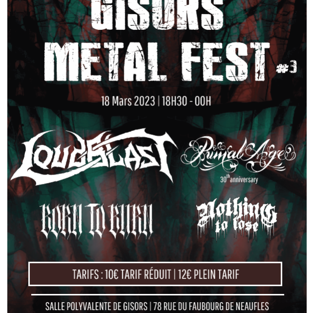 Gisors Metal Fest 18 03 23